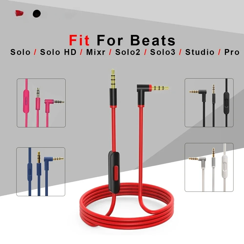 Beats Headphone Studio Pro - Cable de audio de repuesto con