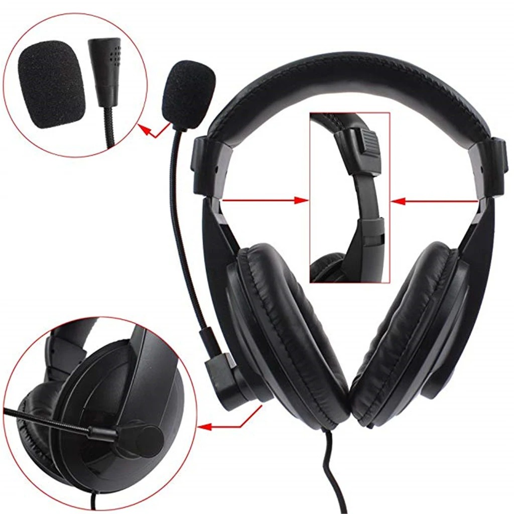 Wired Earphone Mic - Auriculares profesionales con cancelación de ruido