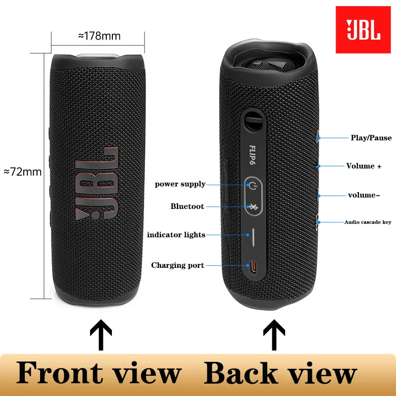 Auténtico Altavoz Bluetooth JB - Jbl Speaker Flip 6 reseña y precio