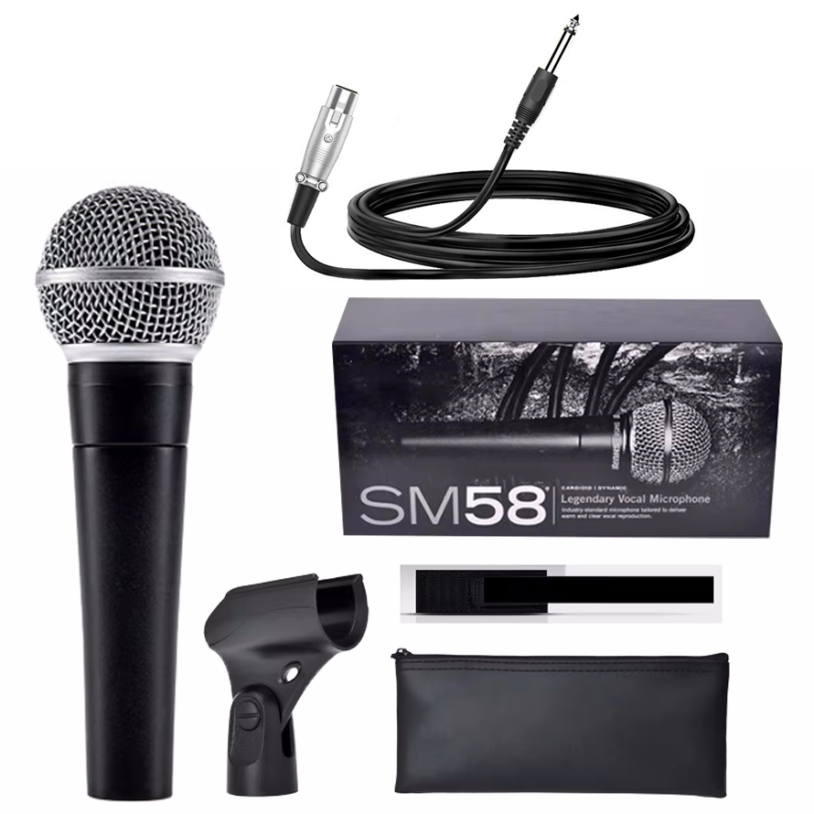 Micrófono dinámico de Karaoke, - Shure Mic Sm58 reseña y precio